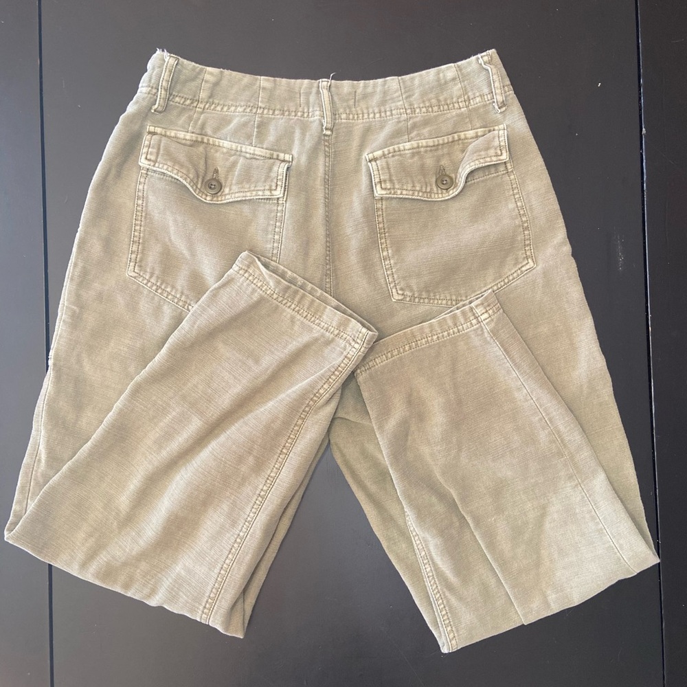 Lucky Brand Green Cropped Ankle Pants - Picture 4 of 9